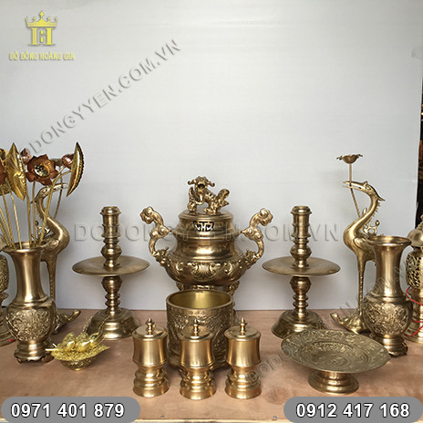 4 điều cần tránh khi bày trí đỉnh đồng trong đồ đồng thờ cúng