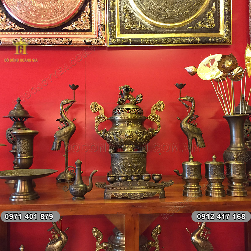 Bật mí cách chọn đồ thờ bằng đồng theo mệnh của gia chủ