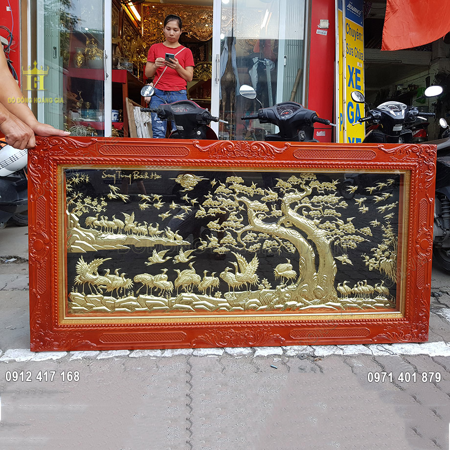 Bức tranh đồng nào nên treo tại không gian phòng thờ?