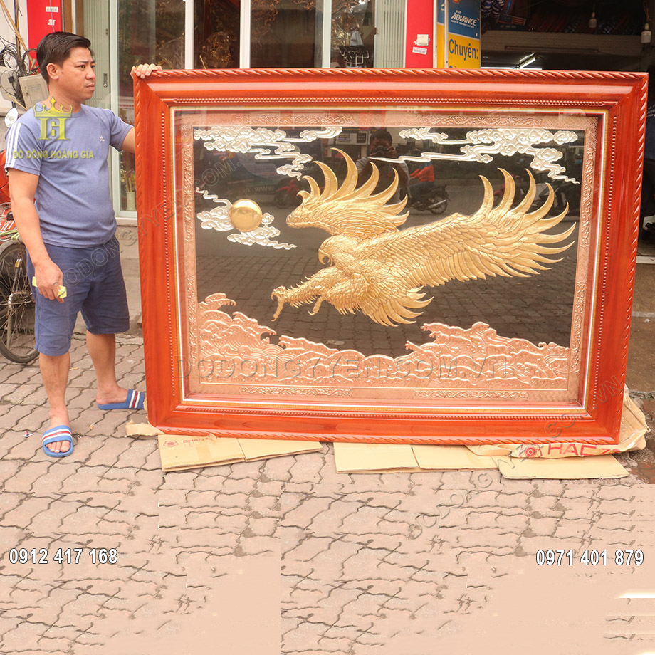 Cách lau chùi và bảo quản tranh đồng đẹp