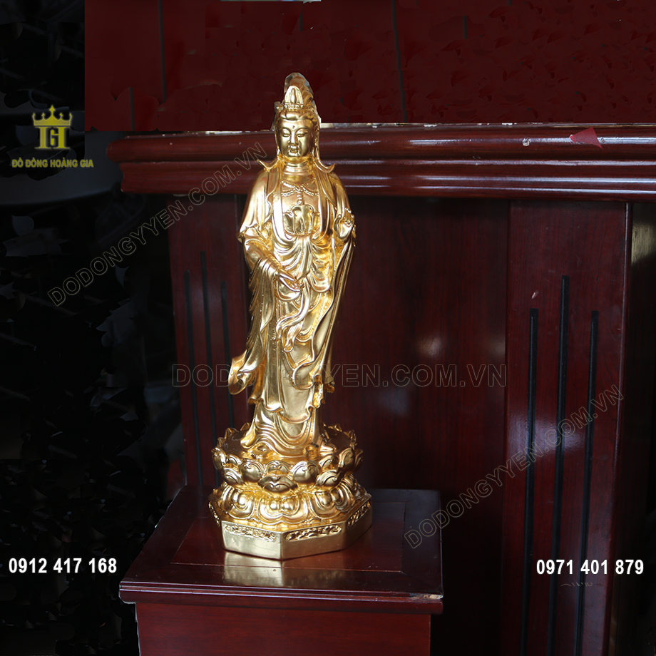 Cần chuẩn bị vật phẩm gì cho ban thờ tượng Phật bằng đồng