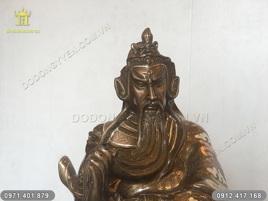 cặp tượng quan công khổng minh