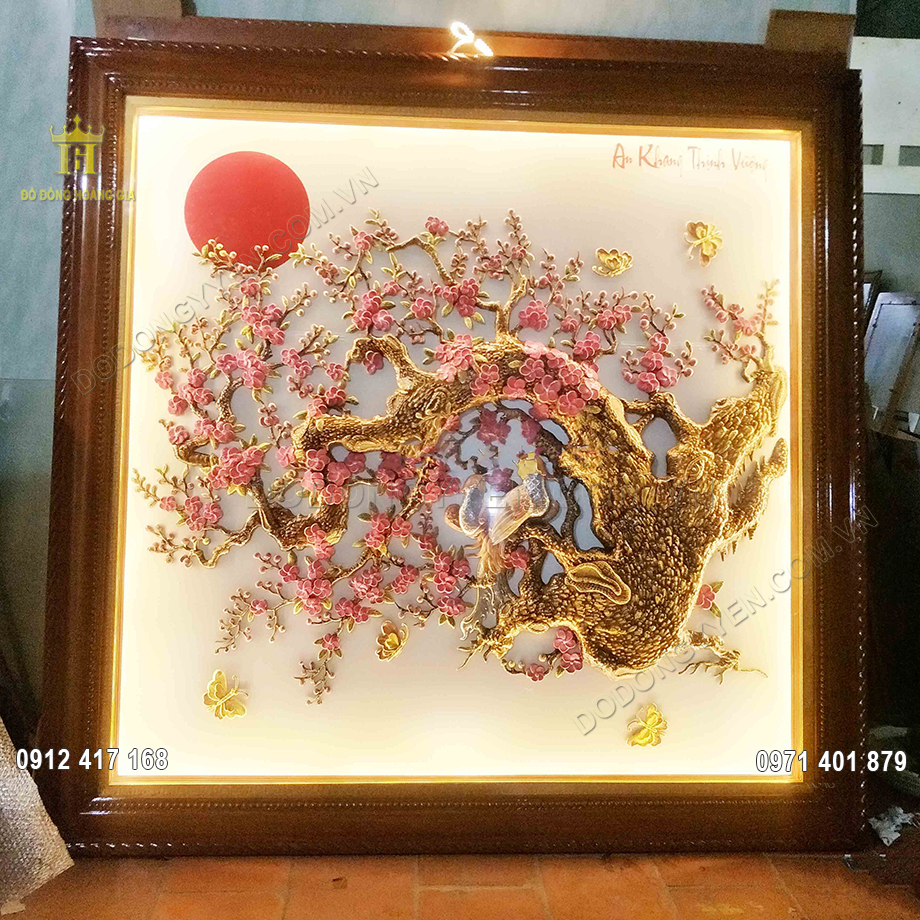 Chọn tranh đồng mỹ nghệ thế nào cho phù hợp không gian lớn như biệt thự?