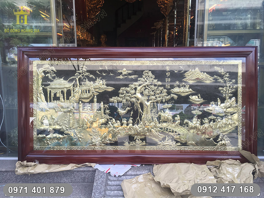 Cửa hàng bán tranh đồng uy tín, giá tốt tại Hà Nội