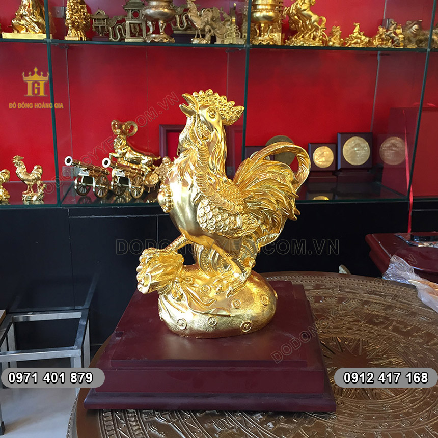 Mua Gà Trống Dát Vàng Làm Quà Tặng ở đâu tại Hà Nội