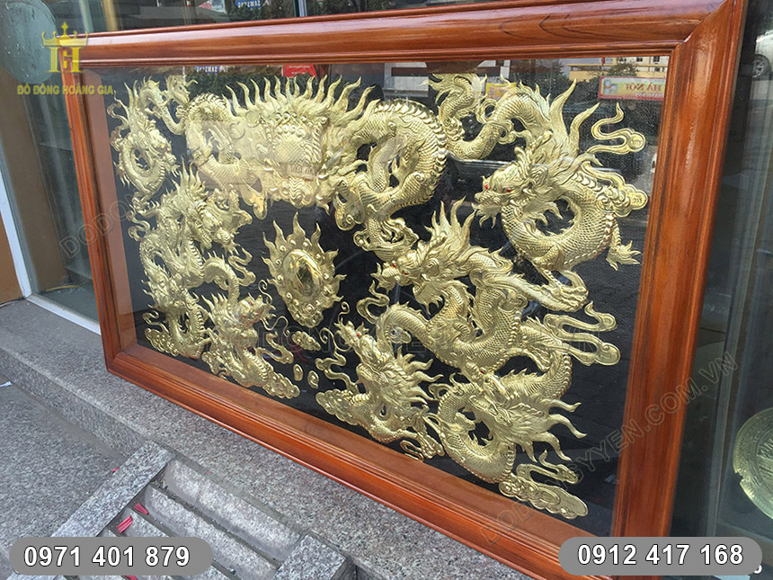 Treo tranh đồng phong thủy Rồng như thế nào để đón tài rước lộc?