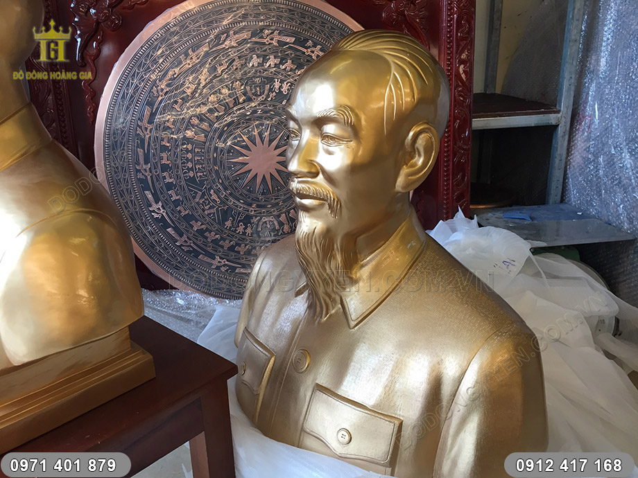 tượng b&aacute;c hồ 70cm