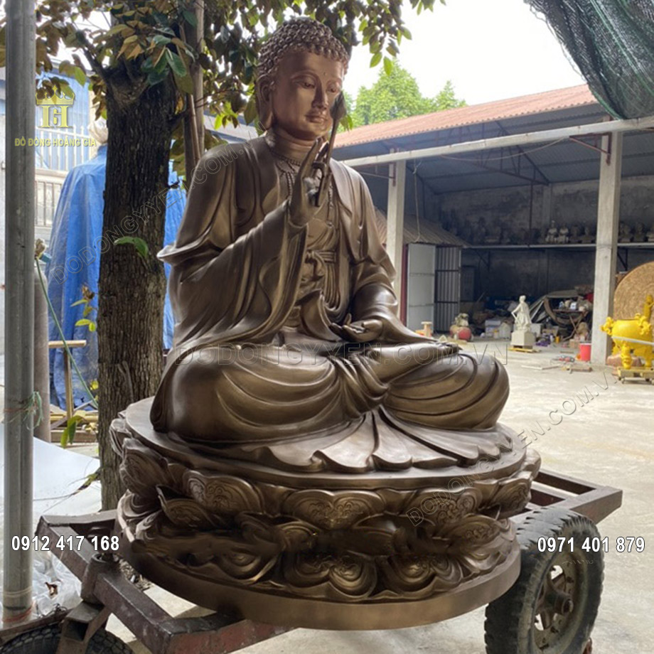 Tượng đồng Phật Thích Ca 2m