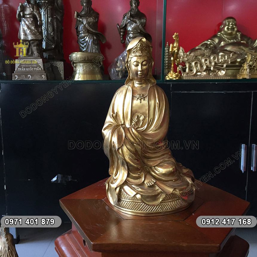 Tượng Phật Bà Bằng Đồng
