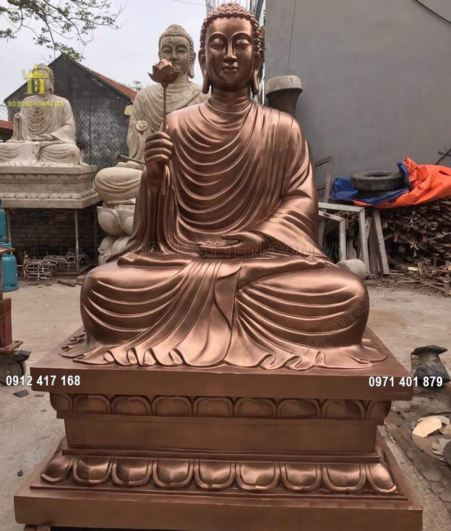 Tượng Phật Bằng Đồng 2M50
