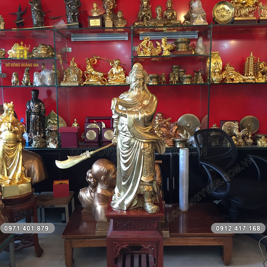 tượng quan vũ 80cm