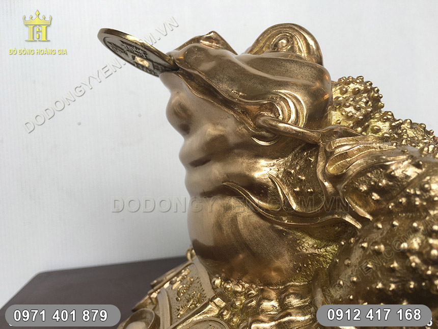 Tượng C&oacute;c Ngậm Tiền