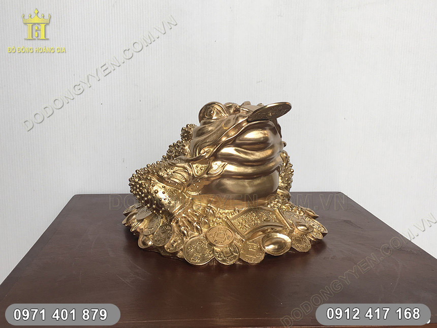 Tượng C&oacute;c Ngậm Tiền