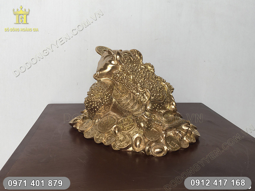 Tượng C&oacute;c Ngậm Tiền