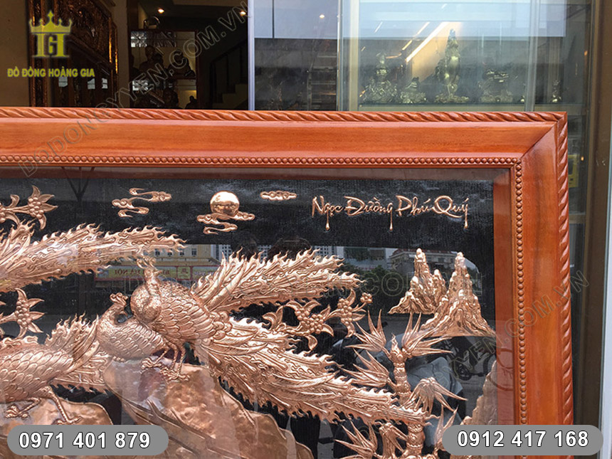 Tranh C&ocirc;ng Hoa Mai 3