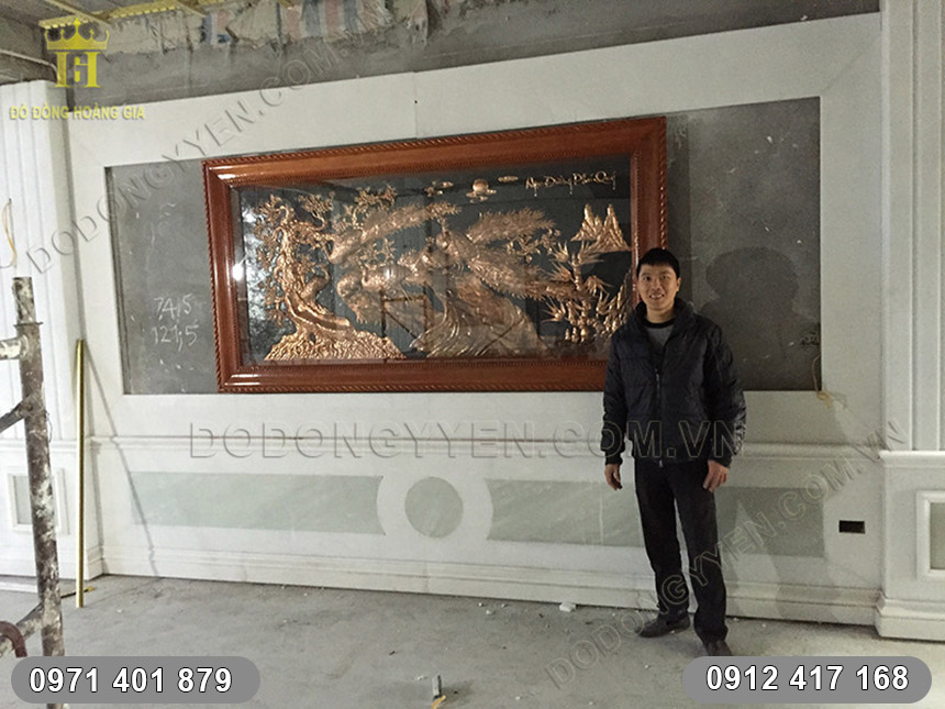 Tranh C&ocirc;ng Hoa Mai 6