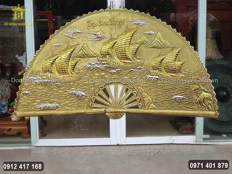 Tranh thuyền buồm giúp mang lại nhiều cơ hội mới cho gia chủ
