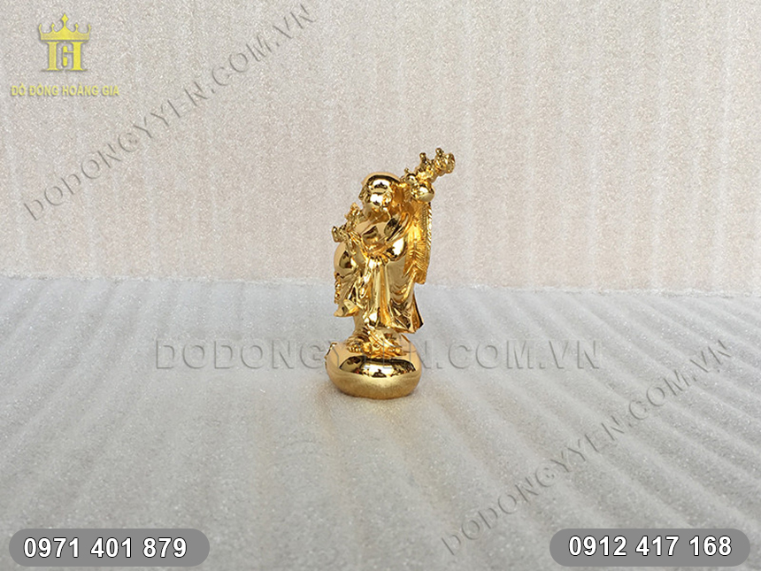 tượng Phật Di Lặc Mạ V&agrave;ng 2