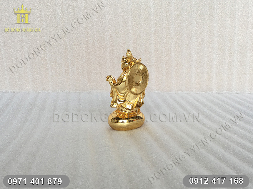 tượng Phật Di Lặc Mạ V&agrave;ng 3