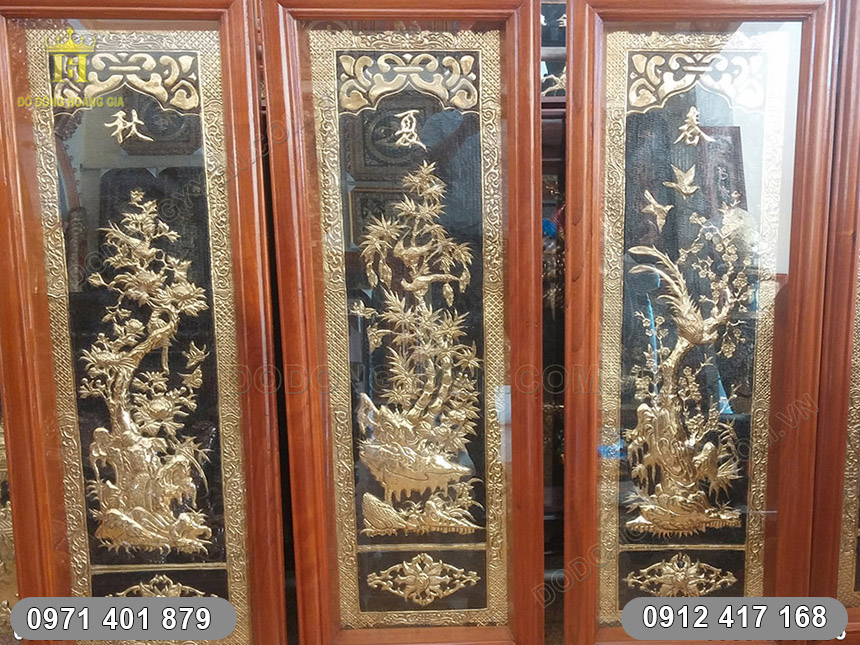 tranh đồng tứ qu&yacute;