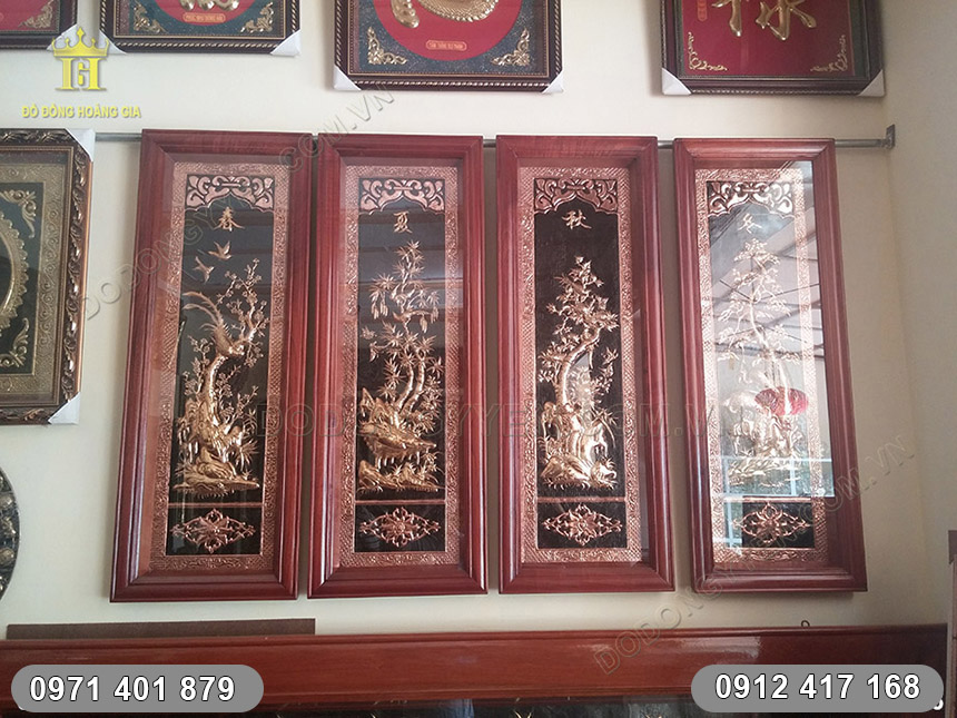 tranh tứ quý bốn mùa tranh tứ quý bốn mùa