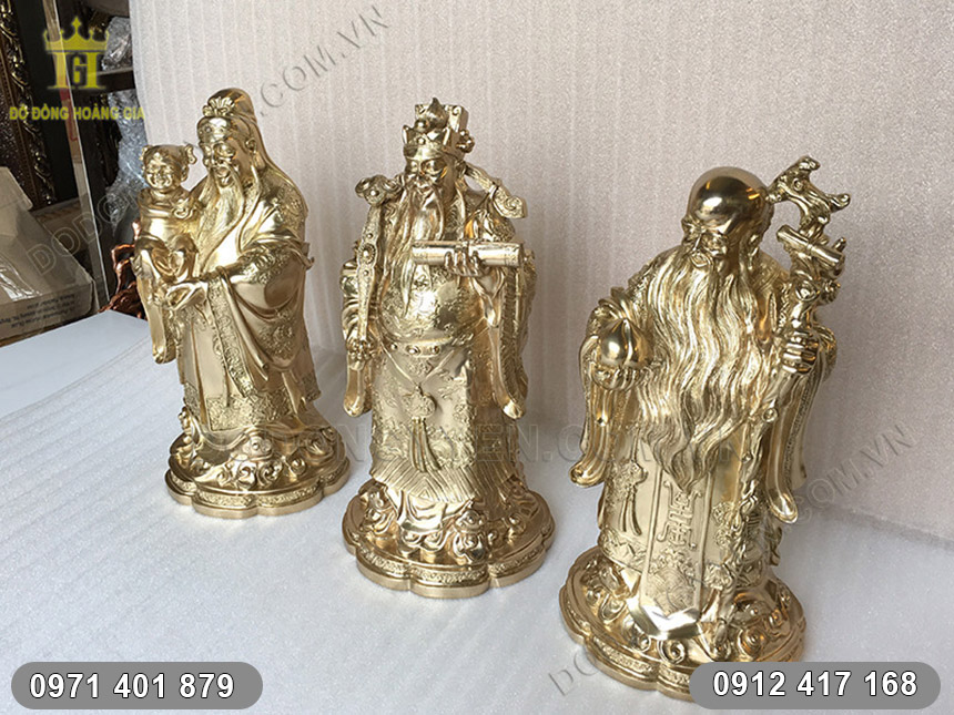 tượng tam đa bằng đồng 4